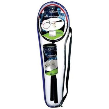 Imagem de Kit Badminton Ney Fit - 2 Raquetes e 3 Petecas - Art Brink