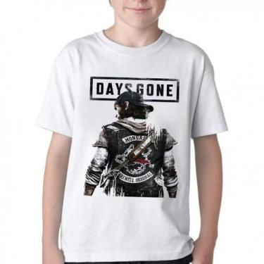 Imagem de Camiseta Infantil ou adulto Days Gone Deacon Blusa Criança todos taman