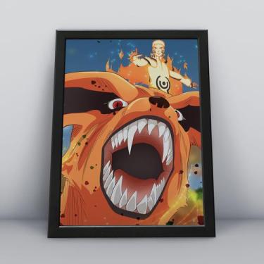 Imagem de Quadros Decorativa de Parede para quarto e sala tema Akatsuki Naruto S