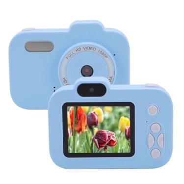 Imagem de Câmera Digital, Câmera Digital de Lente Dupla 1080P de 2, Câmera Vlog Compacta Com Foco Automático Com 6 Efeitos de Filtro, Suporte para Tirar Fotos/música/jogo