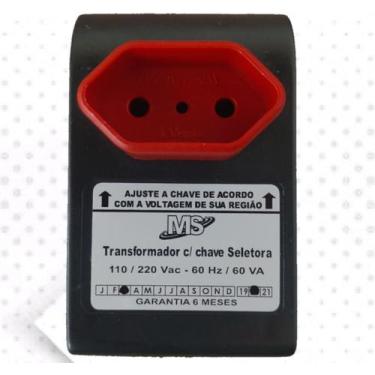 Imagem de Kit 2 Transformador de energia conversor 60va (45w) 127/220v - MM