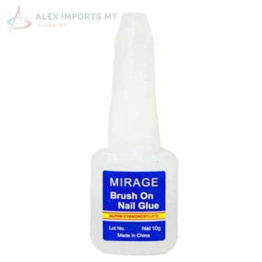 Imagem de Cola Para Unhas Com Pincel Mirage Mirage Cola de unha Nails - Alex Imp