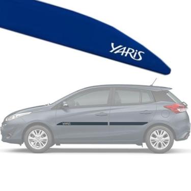 Imagem de Friso Lateral na Cor Original Toyota Yaris Hatch / Sedan 2018 19 20 21
