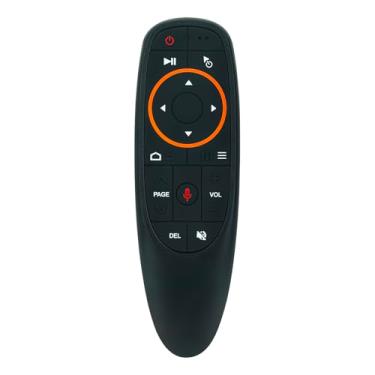 Imagem de Substituição de 2,4 GHz Air Mouse Controle remoto de voz inteligente com IR Learning via receptor USB compatível com Magic/BOSH/HITASHI/LGDUBAI/SAMSONG PC Android TV Box Laptop Projetor Windows