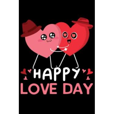 Imagem de Valentine's Day happy love day: Valentines Day Gifts For Him, From Her, Funny Personalized Unique Valentines Day gifts Notebook Journal, Valentine's ... Gift card, Gift from husband For wife