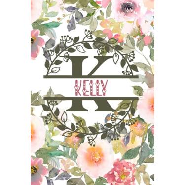 Imagem de Kelly: Kelly's Personalized TO DO planner. Elegant Floral Design Cover. Lined Notebook, ToDo Notepad Planning Tool For Women. Optimize Your Week and Boost Your Productivity.