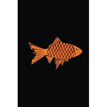 Imagem de GOLDFISH Notebook: GRAPH paper, 120 page 6”x9” drafting quad ruled grid composition 4x4 squares per inch, with POP ART cover for school, college, ... people who measure, draw to scale: Geniuses