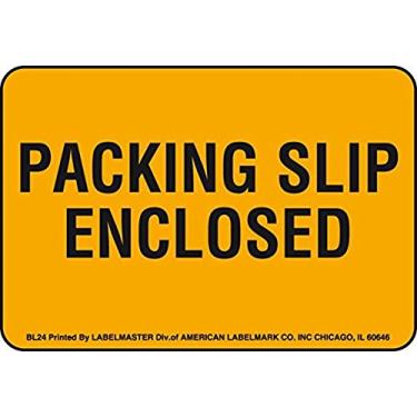 Imagem de Labelmaster Etiqueta fechada da guia de remessa BLT24 (pacote com 500)