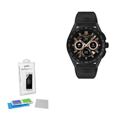 Imagem de Protetor de tela BoxWave compatível com Tag Heuer Connected – Vidro ClearTouch, proteção de tela de vidro temperado 9H para Tag Heuer Connected