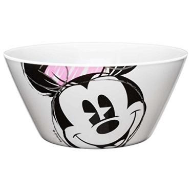 Imagem de Zak Designs Tigela de plástico Mickey e Minnie Mouse, 740 g, Minnie Mouse