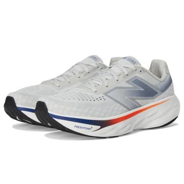 Imagem de New Balance Fresh Foam X 1080 V14 Tênis masculino, Matéria cinza/prata metálico/Inkwell, 10 Wide