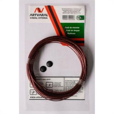 Imagem de Varal Aco Vitoria Revestido Pvc 15M X1,65 1.01.003 - ART VARAL