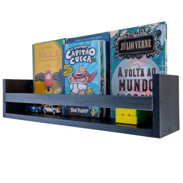 Imagem de Estante Livreiro Infantil Prateleira Brinquedos Bonecos