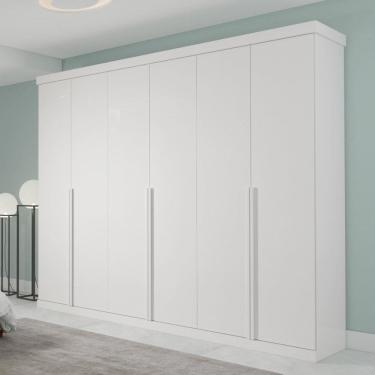 Imagem de Guarda Roupa Casal 6 Portas 100 MDF Guarapari Panan