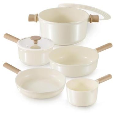 Imagem de Conjunto de Utensílios de Cozinha CAROTE Cerâmica Antiaderente - 7 Peç