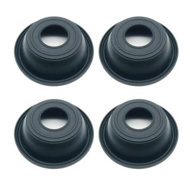Imagem de Diafragma de vácuo de carburador adequado para motocicleta KPS ZX600 E1-E10 ZX1000 B1/2/3 VN 700 750 ZR 1000 W 650 KLE 500 EN 450 ER5 GPZ 500S BJ 250 KLR 250 SR (4 peças)
