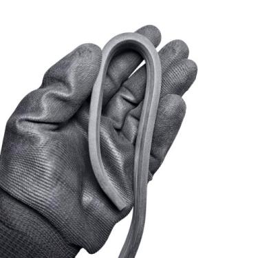 Imagem de Borracha Perfil Esponjoso Vedação 16x05mm Macio  10 Metros Borrachas L