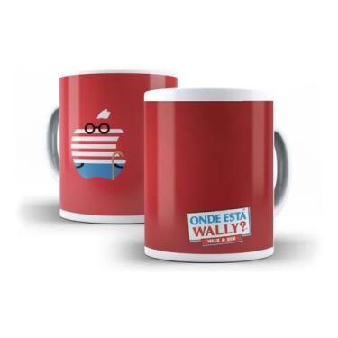 Imagem de Caneca Porcelana Onde Está Wally Divertidas Nerd Geek - Villa Caneca