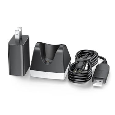 Imagem de Base de carregador de lâmina de substituição HQ850 compatível com barbeador elétrico Philips Norelco OneBlade QP2630 QP2530 para aparador de barba (serve apenas para 8V)