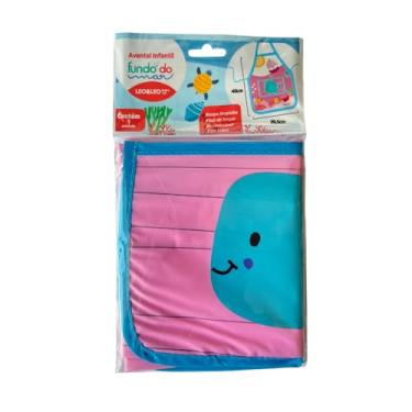 Imagem de Avental Escolar com Bolso Fundo do Mar Leo&Leo