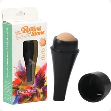 Imagem de Rolo Facial De Pedra Vulcânica Removedor Redutor E Adsorção De Oleosid