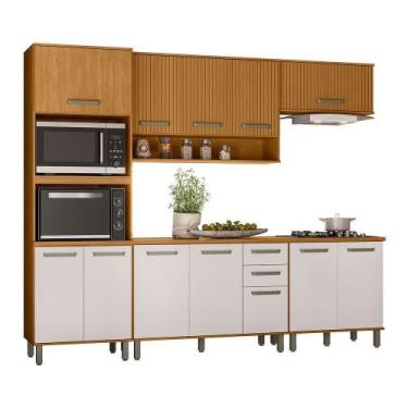 Imagem de Cozinha Modulada Criare 5 Peças com Torre Quente 12 Portas para Pia Po