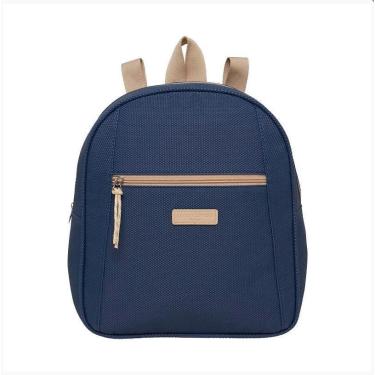 Imagem de Mochila De Maternidade Pirulitando Média Sementinha Azul
