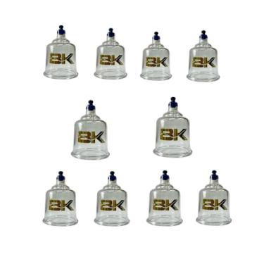 Imagem de Kit 10 Copos Ventosa Acrílico BK N°1