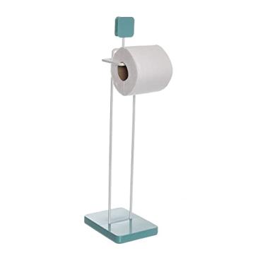 Imagem de Papeleira de Chão Slim Branco com Menta