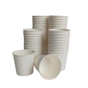 Imagem de Copo de papel 120 ml biodegradável - 100 unidades - Talge