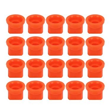 Imagem de 20pcs Pray de Spray de Ventilador Plano para o Bico Pulverizador Agrícola para Melhorar a Eficiência Pulverização (Laranja)