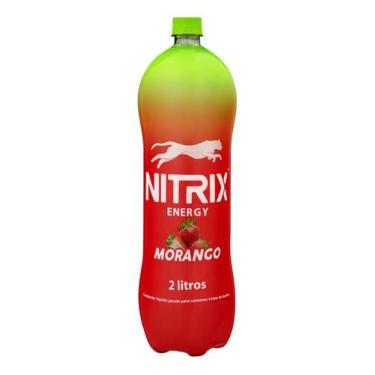 Imagem de Energetico Morango Nitrix Garrafa 2l