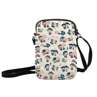 Imagem de JXGZSO Bolsa de ombro divertida com tema de anime com zíper, presente para amantes do velho mundo, Old Guard Babies