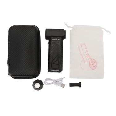 Imagem de VOMEKO Duster de ar comprimido, Mini Mini Electric Air Duster, 150000rpm de alta velocidade portátil sem pincel sem pincel Turbine Jet Fil, para computador, carro, teclado (-3111240113011)