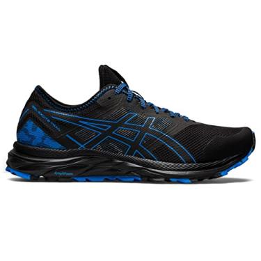Imagem de ASICS Tênis de corrida masculino Gel-Excite Trail, Preto/Azul, 13