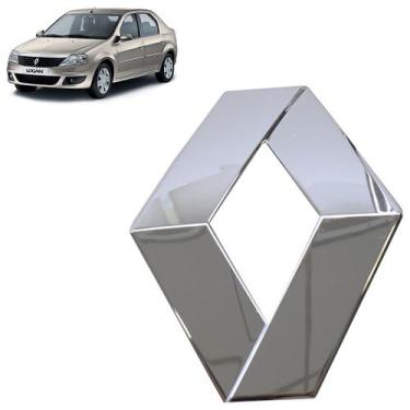 Imagem de Emblema Grade Dianteira Logan 2012 2013 2014 Cromado - Automotive Impo