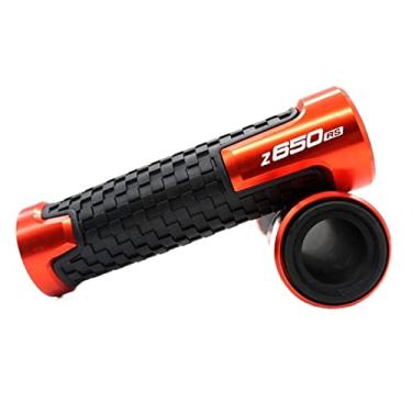 Imagem de Motorcycle Throttle Handle Grips，replacement part，Handlebar Grips Powersports Grips Accessories, For Kawasaki Z650RS 2021 2022 Z 650 Rs Z650 650RS