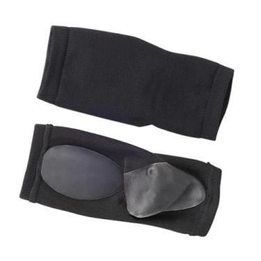 Imagem de predolo 1 par de meias de suporte de arco, mangas abertas para os dedos, protetor de arco alto ventilado, meias de gel para calcanhar, suporte para pés chatos
