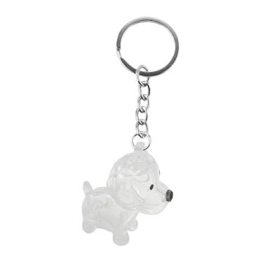 Imagem de IEUDNS Chaveiro em formato de cachorro, coletor de pelos de animais, jarra de lembranças, chaveiro de carro, garrafa para armazenamento de pelos de animais, Cão Do Campo