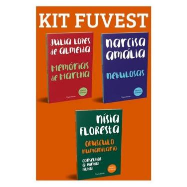 Imagem de Kit Fuvest - Opúsculo Humanitário E Conselhos À Minha Filha + Nebulosas + Memórias De Martha