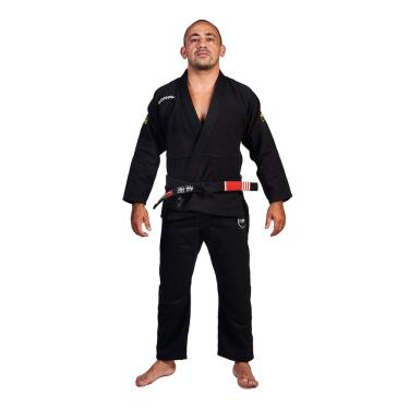 Imagem de Kimono Jiu-Jitsu Preto Flow Koral