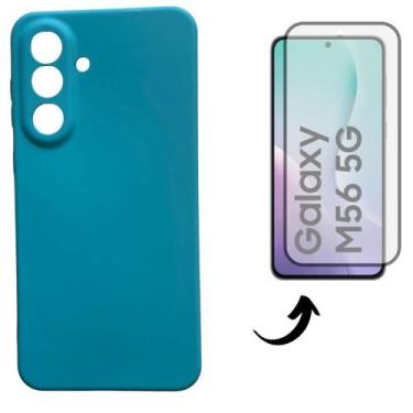Imagem de Capa + Pel Vidro 3D Compatível Para Samsung Galaxy M56 5G - Db