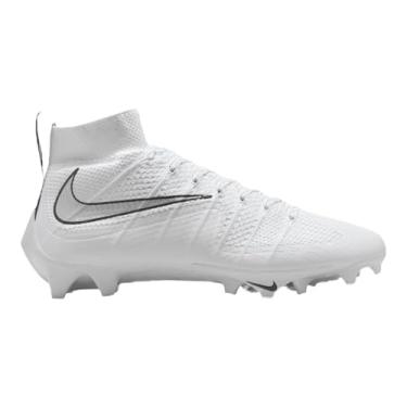 Imagem de Nike Chuteira de futebol masculina Vapor Edge 360 (FQ0235-400, alumínio/cinza futebol/branco), Branco/prata metálica/preta, 41