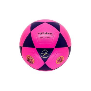 Imagem de Bola De Futevôlei Rio Nº 5 Cor Rosa Com Marinho