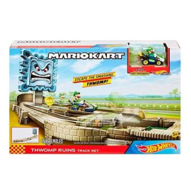 Imagem de Pista Hot Wheels Mario Kart Thwomp - Mattel