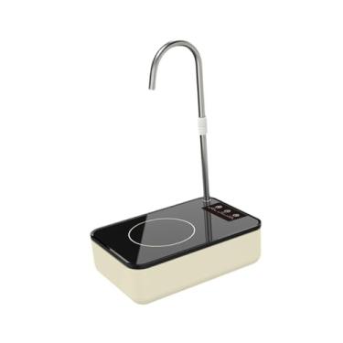 Imagem de Fenteer Bomba para garrafa de água, bomba elétrica para beber, dispensador automático de jarra de água para escritório, hotel, cozinha e casa, Preto