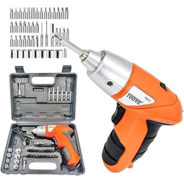 Imagem de Parafusadeira Chave De Fenda Eletrica Recarregavel com 45 peças Sem Fio Ferramentas