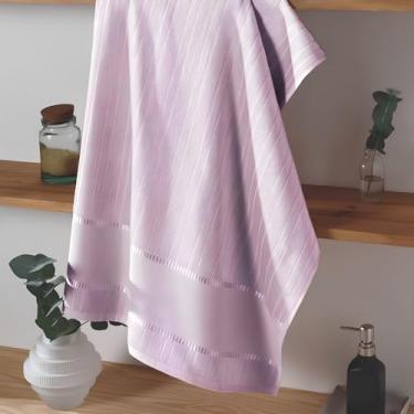 Imagem de Toalhas de Rosto Bella Dohler para Bordado Cruz (2, 5211 - Rosa, 80cm X 50cm)