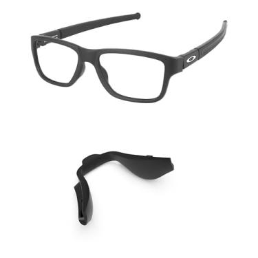 Imagem de PapaViva 1 peça de reposição de nariz para Oakley Airdrop MNP OX8121 - Preto (tamanho 2)