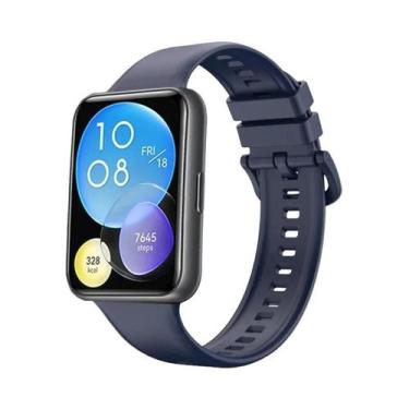 Imagem de Pulseira De Substituição De Silicone Para Huawei Watch FIT 2 Com Fivel